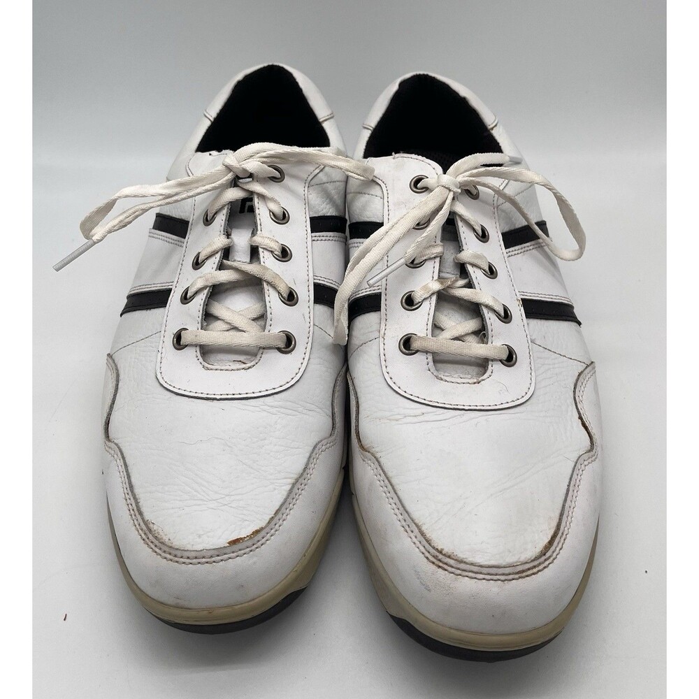 FOOTJOY Contour Casual Leather Spikeless Golf Classic Sneaker Shoes Mens 12W